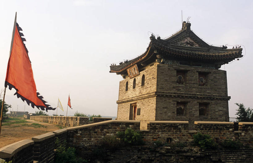 无人,横图,建筑,车站,长城,亚洲,墙,摄影,要塞,中国文化,河北省,彩图,旅行