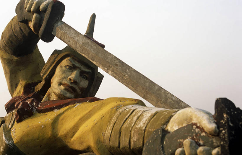 无人,横图,建筑,亚洲,摄影,坟墓,陵墓,清朝,河北省,彩图,旅行