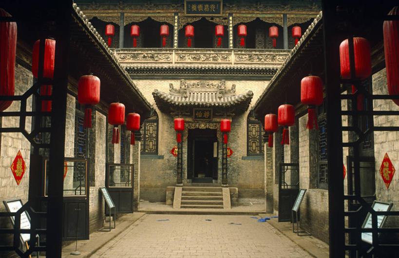 无人,博物馆,横图,室内,平遥,亚洲,人造模特,历史,摄影,晋中,彩图,旅行