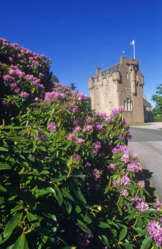 无人,竖图,建筑,英国,欧洲,城堡,宏伟,历史,苏格兰,摄影,西欧,皇室,克雷斯城堡,彩图,旅行,传统文化