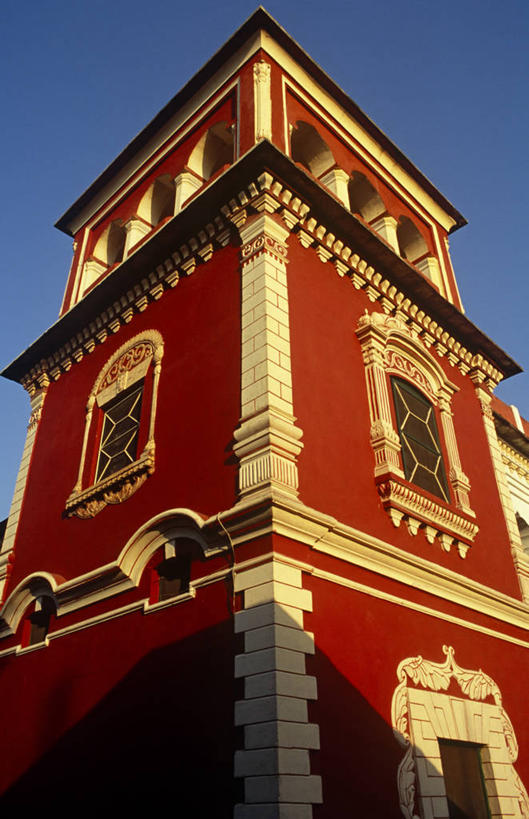 无人,竖图,建筑,酒店,印度,亚洲,球场,摄影,喜马偕尔邦,彩图,旅行