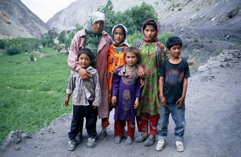 无人,横图,河流,山,山脉,塔吉克斯坦,亚洲,地形,山谷,摄影,中亚,融水,丝绸之路,地质学,彩图