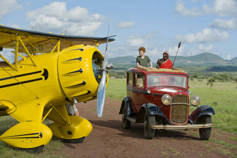 横图,天线,飞机,非洲,肯尼亚,交通,历史,航空,飞,黄色,交通工具,运输,摄影,载具,双翼机,冒险,彩图,旅行