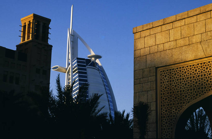 无人,横图,室外,白天,度假,建筑,酒店,节日,摄影,华贵,反差,阿拉伯联合酋长国,迪拜,波斯湾,休闲活动,彩图,帆船酒店