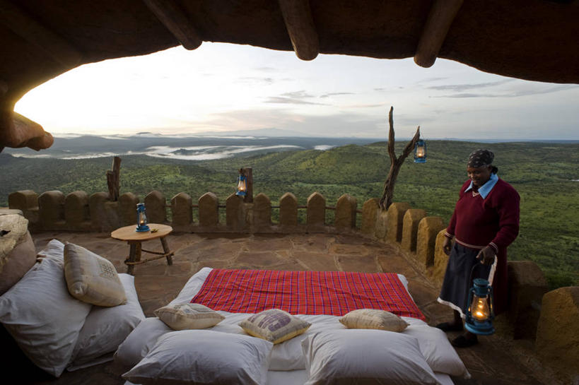 横图,室外,时尚,床,卧室,酒店,非洲,肯尼亚,浪漫,服务,摄影,女仆,服装店,华贵,彩图,旅行