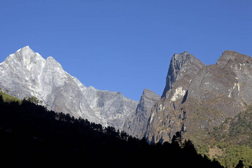 无人,横图,室外,山,山脉,尼泊尔,亚洲,地形,山谷,摄影,山脊,喜马拉雅山脉,珠穆朗玛峰,地质学,彩图,旅行,鲲鹏