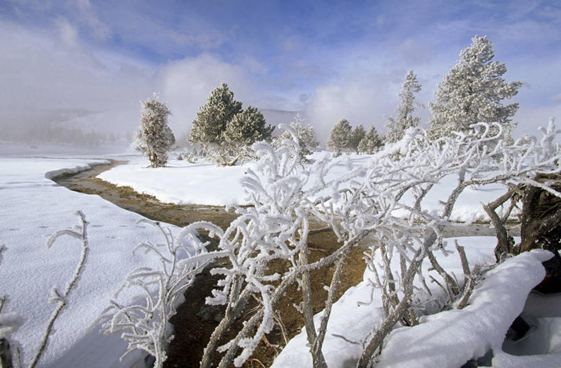 无人,横图,室外,探险,水,雪,美国,蒸汽,地形,冬天,热,风景,泡泡,寒冷,摄影,保护,盆地,北美,北美洲,国家公园,美洲,黄石公园,间歇泉,北亚美利加洲,亚美利加洲,爱达荷,矿物质,美国人,彩图,美利坚合众国