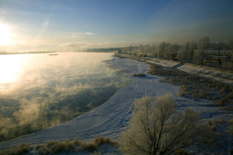 无人,横图,室外,河流,雾,欧洲,俄罗斯,亚洲,蒸汽,冬天,黎明,霜,树,寒冷,摄影,早晨,西伯利亚,俄联邦,俄罗斯联邦,伊尔库茨克,伊尔库茨克州,东西伯利亚,彩图,旅行,独联体