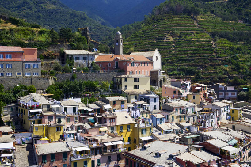 无人,家,横图,建筑,意大利,欧洲,房屋,屋顶,城镇,摄影,地中海文化,南欧,意大利共和国,利古里亚,利古里亚大区,五渔村,五乡地,彩图,旅行