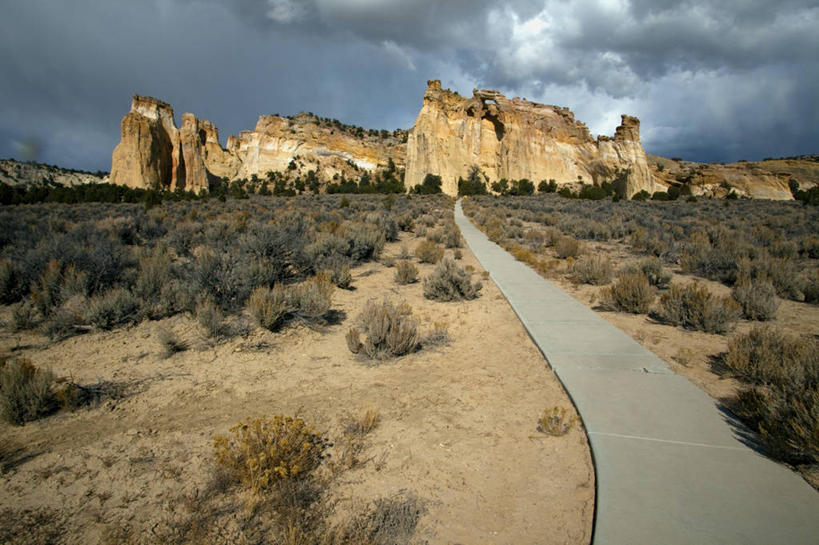无人,横图,室外,美国,地标建筑,摄影,国家公园,沉积岩,犹他,地质学,沙岩,大楼梯国家纪念碑,岩石,彩图