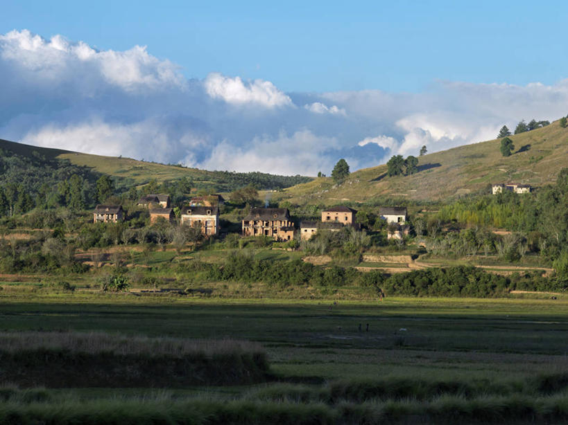 无人,农场,横图,室外,农业,植物,非洲,马达加斯加,房屋,稻田,摄影,苏格兰高地,彩图,传统文化