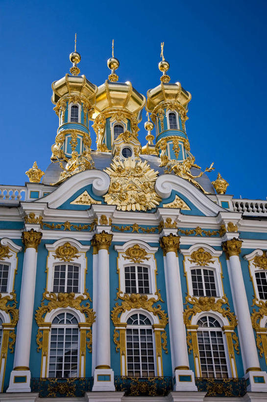 无人,宫殿,竖图,俄罗斯,十字架,锥子,穹顶,蓝色,摄影,东欧,前苏联,叶卡捷琳娜宫,叶卡捷琳娜女皇,彩图,皇宫