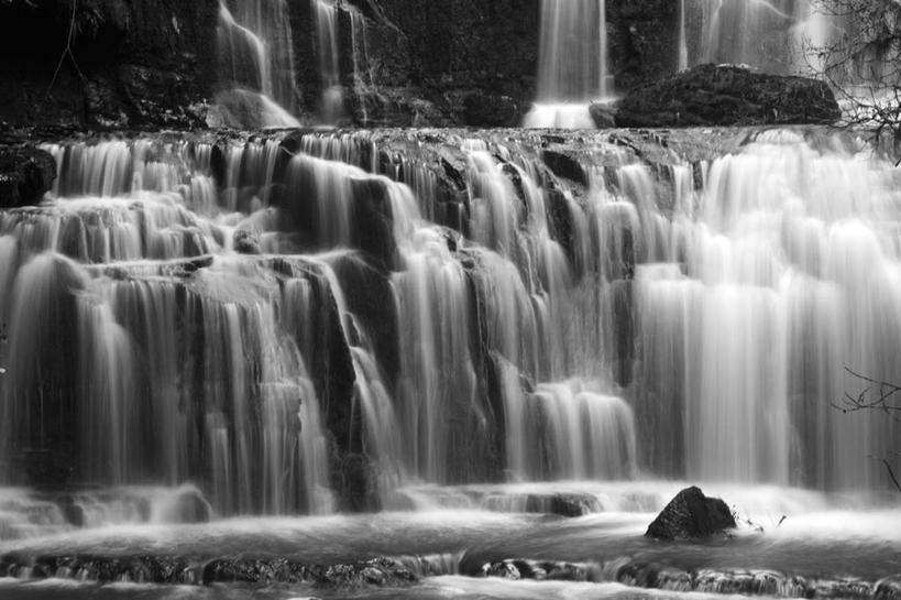 无人,横图,室外,河流,瀑布,新西兰,摄影,新西兰南岛,彩图