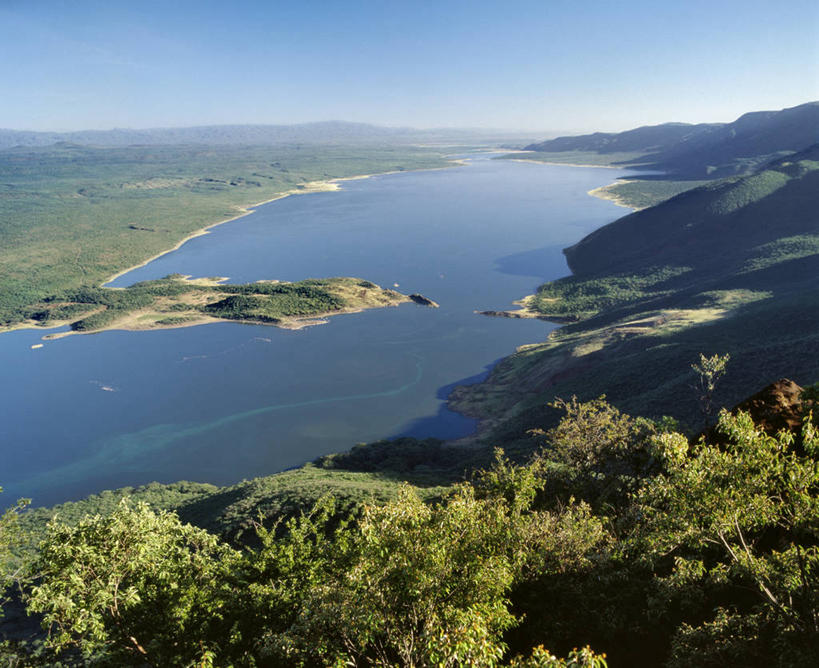 无人,横图,室外,湖,非洲,肯尼亚,地形,风景,摄影,苏打,柏哥利亚湖,碱,彩图