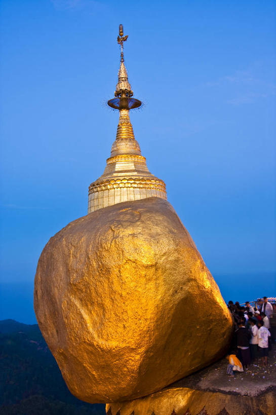 无人,竖图,日出,山,缅甸,亚洲,锥子,黎明,黄金,平衡,摄影,宗教,东南亚,佛教,朝圣节,缅甸联邦,孟邦,彩图,朝拜者,金叶