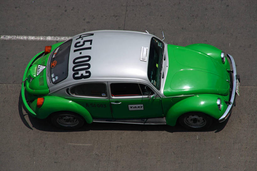 无人,横图,太阳,街道,出租车,汽车,墨西哥,首都,绿色,运输,摄影,拉丁美洲,市区,墨西哥城,彩图