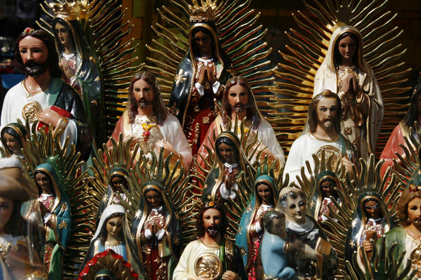 成年人,横图,墨西哥,节日,雕像,首都,文化,祈祷,健康,许愿,摄影,宗教,信仰,纪念,祈求,基督,基督教,拉丁美洲,天主教,耶稣,墨西哥城,救世主,基利斯督,弥赛亚,默西亚,灵性,平安,女人,彩图,大教堂