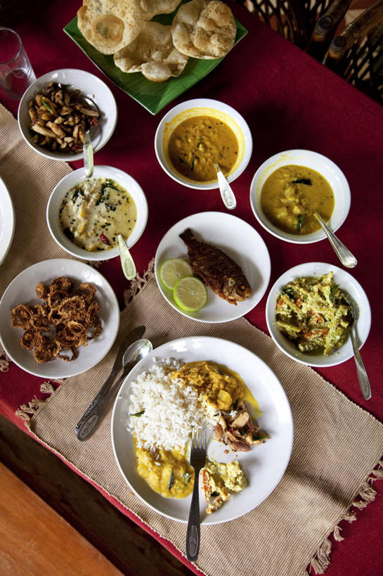 无人,竖图,晚餐,桌子,印度,亚洲,食品,咖喱,饮食,摄影,喀拉拉邦,印度次大陆,彩图,传统文化