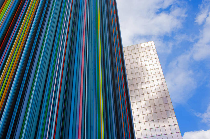 无人,竖图,雕塑,法国,巴黎,欧洲,条纹,艺术,首都,现代,摄影,创造力,手艺,拉德芳斯,美术工艺,彩图