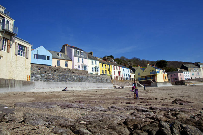 儿童,无人,横图,彩色,室外,英国,房屋,乡村,英格兰,夏天,摄影,五颜六色,退潮,色彩斑斓,五彩缤纷,五彩斑斓,五光十色,男孩,女孩,海滩,岩石,彩图,西南英格兰,潮水坑