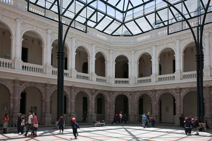 横图,室内,阳台,建筑,厄瓜多尔,装饰,拱门,首都,南美,摄影,拉丁美洲,基多,美国人,彩图,旅行