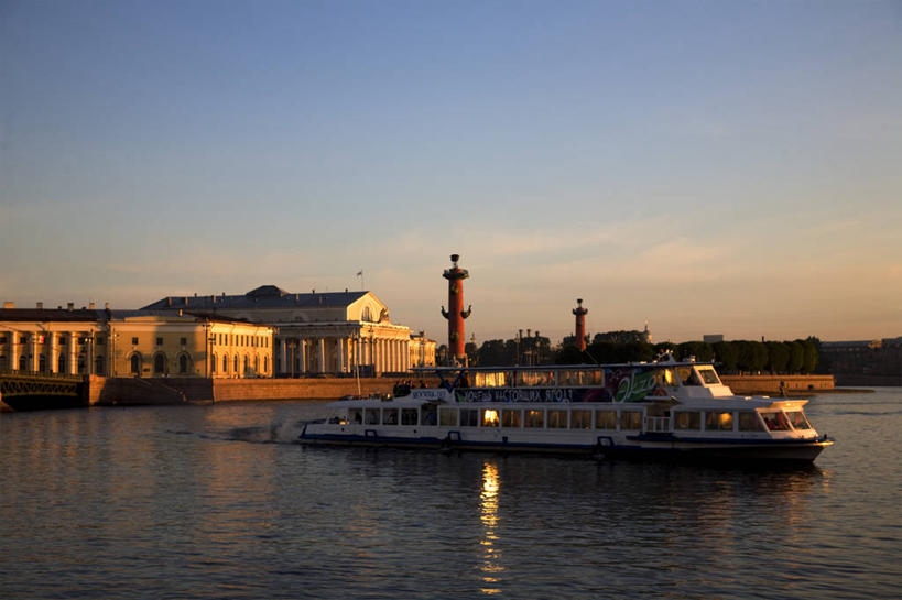 无人,横图,室外,日出,河流,船,俄罗斯,黎明,摄影,早晨,客船,涅瓦河,前苏联,彩图,旅行,独联体,海洋博物馆