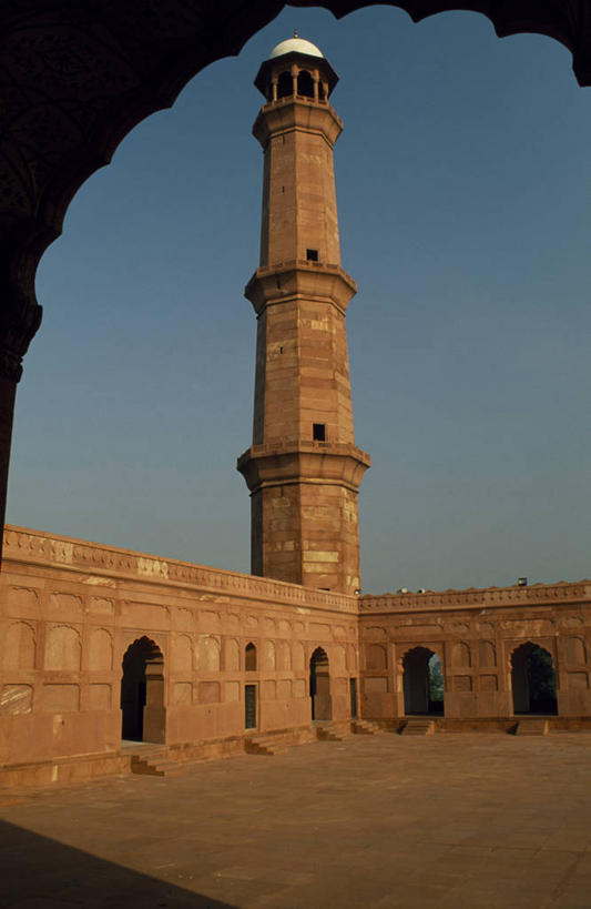 无人,竖图,巴基斯坦,亚洲,庭院,拱门,门口,摄影,尖塔,伊斯兰教,中东,宗教建筑,清真寺,南亚,首府,巴基斯坦伊斯兰共和国,印度次大陆,花园城市,拉合尔,彩图,巴德夏希清真寺,皇家清真寺,旁遮普省