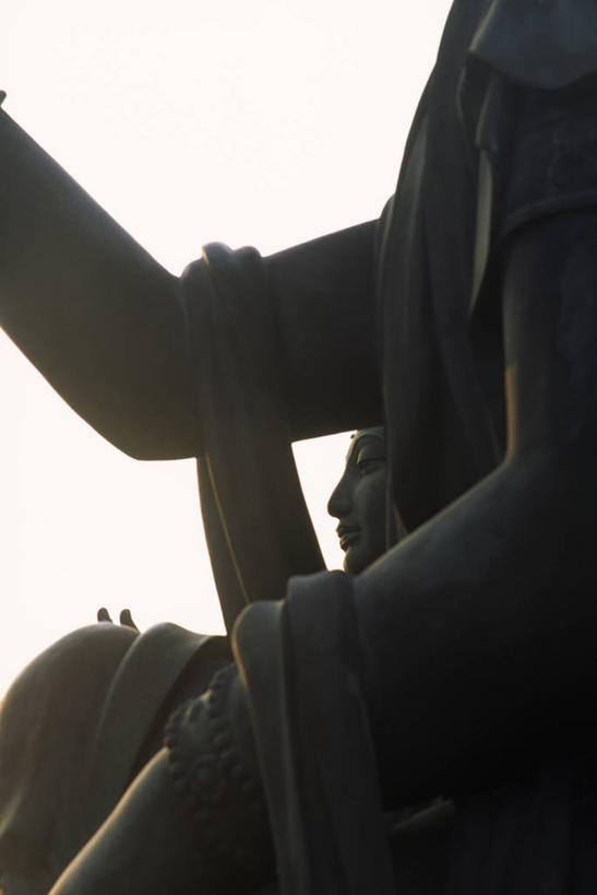 无人,竖图,雕塑,香港,亚洲,雕像,佛,戒指,地标建筑,摄影,宗教,佛教,中国文化,朝圣节,大屿山,四臂观音,青铜,使徒,彩图,旅行