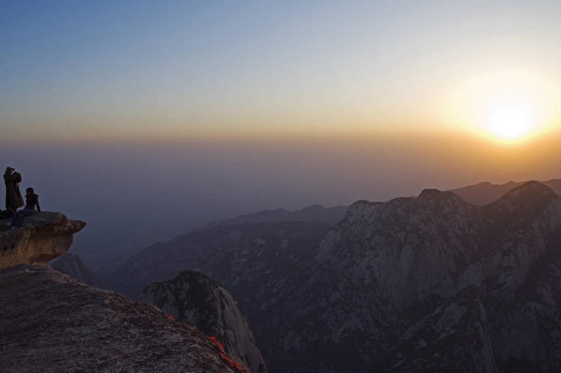 无人,横图,室外,旅游,日出,山,山脉,中国,亚洲,地形,黎明,自然,摄影,早晨,监视,东亚,晋中,彩图,山景城