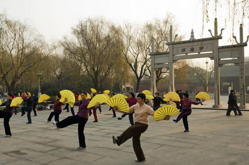 成年人,人群,站,横图,室外,白天,锻炼,旅游,西湖,亚洲,表演,表演者,浙江省,黄色,太极拳,平衡,摄影,生活方式,活动,杭州,协调,动作,练习,女人,彩图,旅行,舞蹈,传统文化