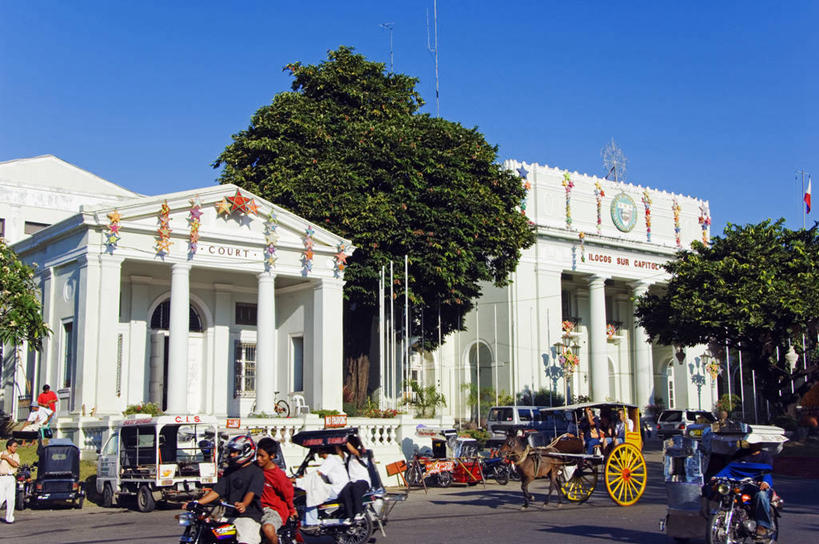 无人,横图,城市,建筑,菲律宾,亚洲,球场,白色,摄影,东南亚,政府,吕宋岛,彩图