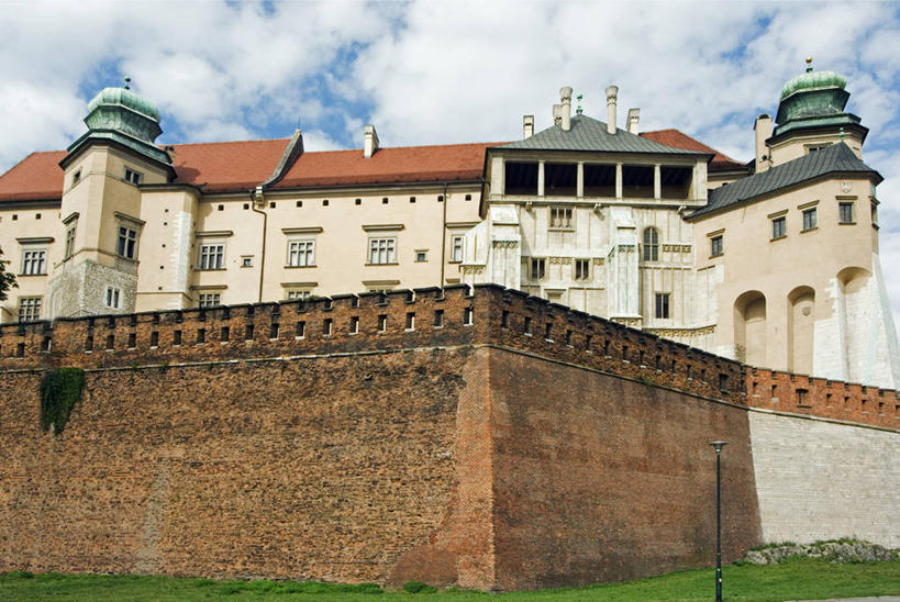 无人,横图,建筑,欧洲,波兰,城堡,历史,地标建筑,摄影,哥特式风格,中欧,克拉科夫,彩图,瓦维尔主教座堂