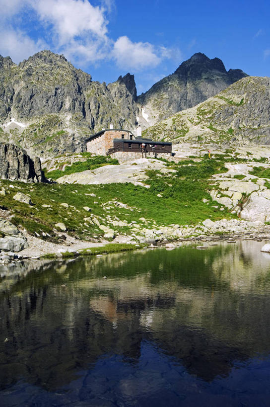 无人,竖图,湖,山,山脉,斯洛伐克,摄影,国家公园,彩图