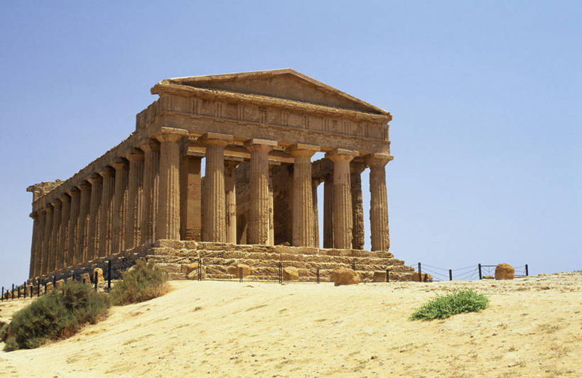 无人,横图,烹饪,意大利,欧洲,柱子,料理,食品,历史,菜肴,美食,食物,摄影,佳肴,西西里,希腊文化,灵性,阿格利真托,彩图,联合国教科文组织,多利安式