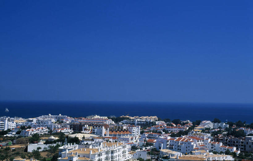 无人,横图,室外,度假,海洋,美景,城市风光,城市,葡萄牙,欧洲,房屋,屋顶,景观,公寓,娱乐,享受,休闲,景色,放松,摄影,伊比利亚半岛,阿尔布费拉,海滩,彩图