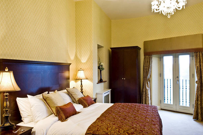 无人,横图,室内,卧室,酒店,英国,北爱尔兰,毯子,双人床,灯,摄影,软垫,彩图,弗马纳区,厄恩湖