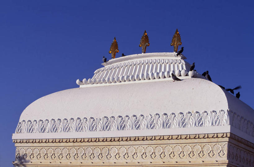 无人,横图,旅游,度假,建筑,酒店,印度,屋顶,宏伟,穹顶,白色,摄影,高雅,圆顶建筑,拉贾斯坦邦,乌代浦,湖上皇宫,彩图,旅行