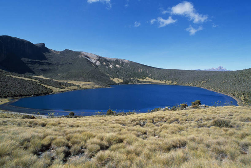 无人,横图,室外,湖,水,野生动物,非洲,肯尼亚,地形,摄影,宁静,虹鳟鱼,肯尼亚山,彩图
