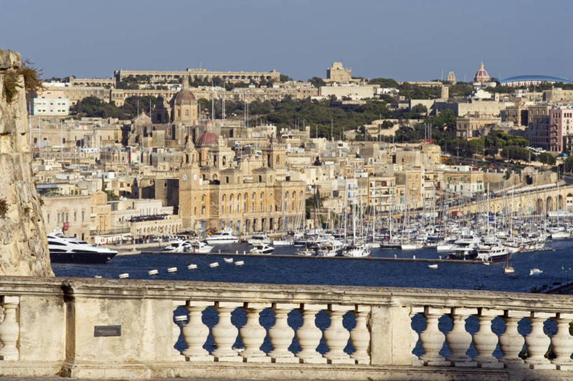 无人,横图,全景,室外,旅游,度假,海洋,美景,水,城市风光,城市,建筑,船,欧洲,马耳他,岛,景观,游艇,海湾,首都,娱乐,风景,地标建筑,享受,休闲,景色,放松,摄影,瓦莱塔,地中海文化,南欧,巴洛克风格,群岛,彩图,旅行,海港,联合国教科文组织