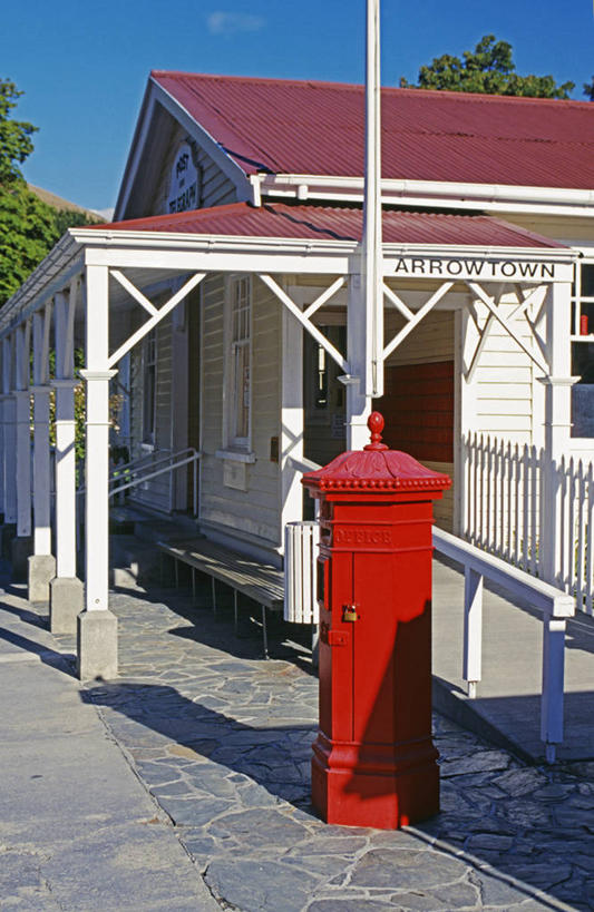 无人,商店,竖图,旅游,度假,建筑,新西兰,城镇,古典,邮筒,社区,摄影,新西兰南岛,彩图,旅行