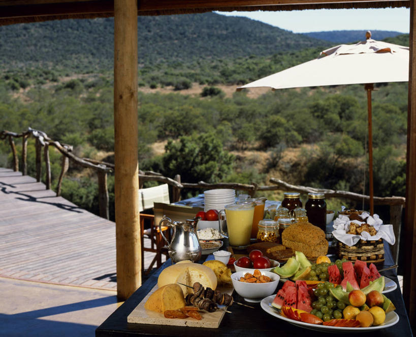 无人,露台,横图,室外,吃饭,度假,早餐,阳台,酒店,水果,非洲,遮阳伞,食品,饮食,自助餐,摄影,清新,健康食物,东开普省,彩图,露天阳台,魅力