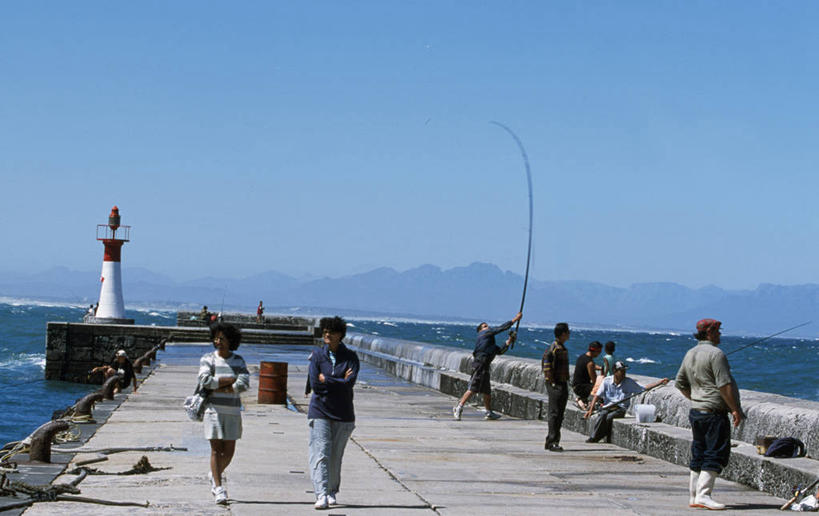 码头,横图,室外,渔业,道路,港口,路,非洲,南非,小路,交通,摄影,钓竿,步行,彩图,钓鱼,摆渡口,埠头,渡口,渡头,港湾,海港,货运码头,口岸,商港,开普半岛