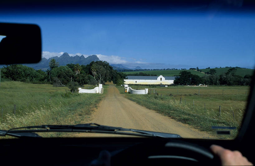 无人,农场,横图,农业,山脉,路,非洲,南非,挡风玻璃,地形,风景,摄影,驾车,西开普省,彩图