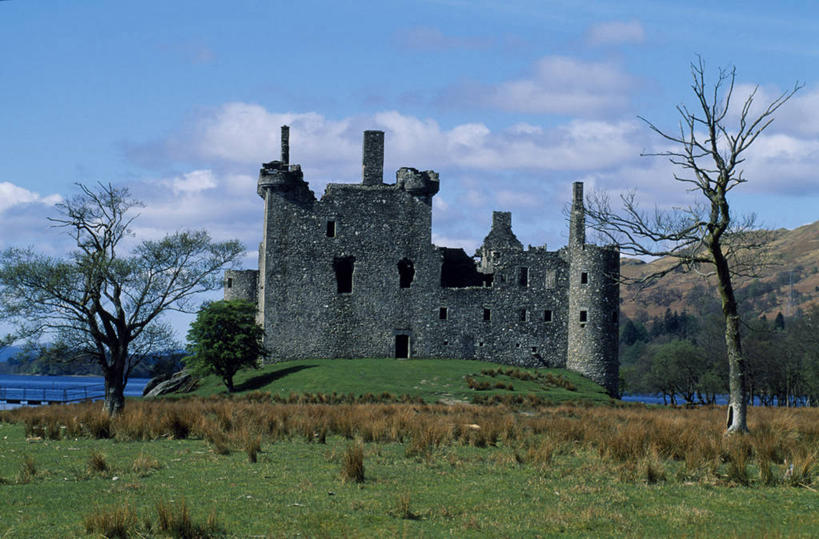 无人,横图,室外,英国,化石,图案,图形,城堡,塔,几何,菱形,历史,苏格兰,废墟,草,平原,摄影,数学,苏格兰高地,新西兰南岛,彩图,几何学,几何图形