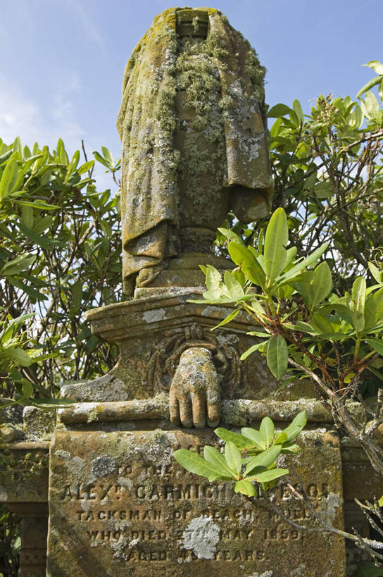 无人,竖图,雕塑,纪念碑,苏格兰,墓地,摄影,纪念,留念,坟墓,陵墓,怀念,墓穴,内赫布里底群岛,彩图