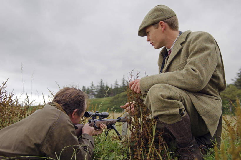 两个人,横图,射击,守门员,苏格兰,摄影,瞄准,来福枪,内赫布里底群岛,外赫布里底群岛,彩图