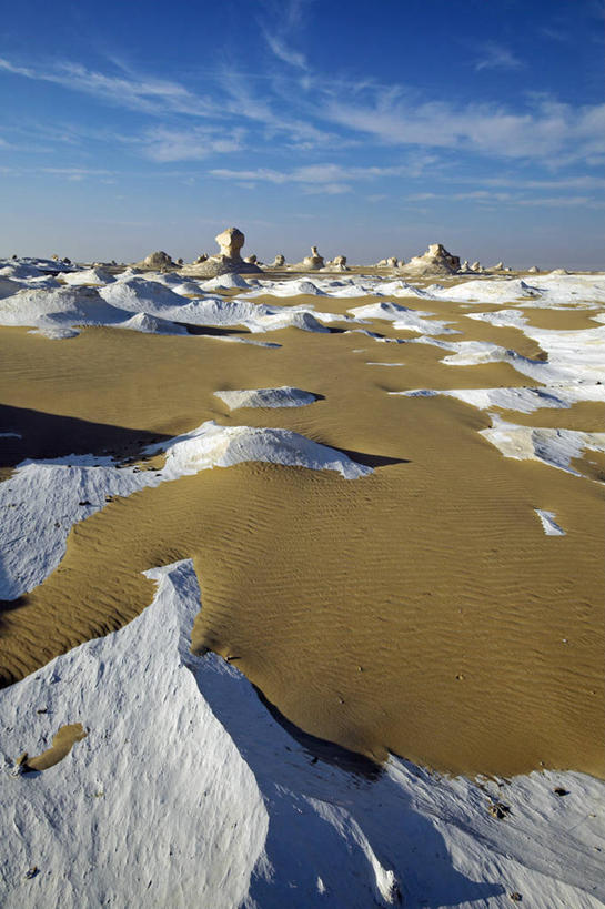 无人,竖图,室外,沙漠,非洲,埃及,沙子,地形,云,蓝色,天空,摄影,中东,岩层,干的,北非,方解石,岩石,彩图