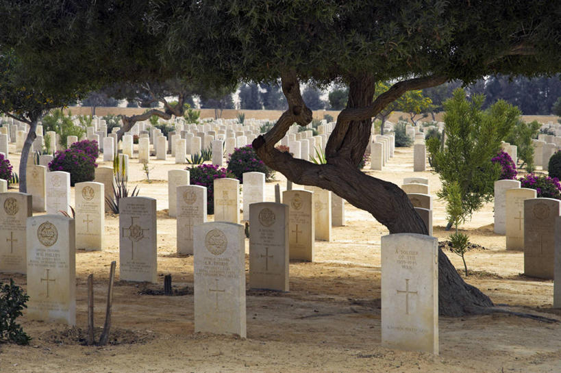 无人,横图,非洲,埃及,士兵,墓地,摄影,纪念,留念,死亡,中东,第二次世界大战,怀念,北非,墓穴,彩图,大英帝国