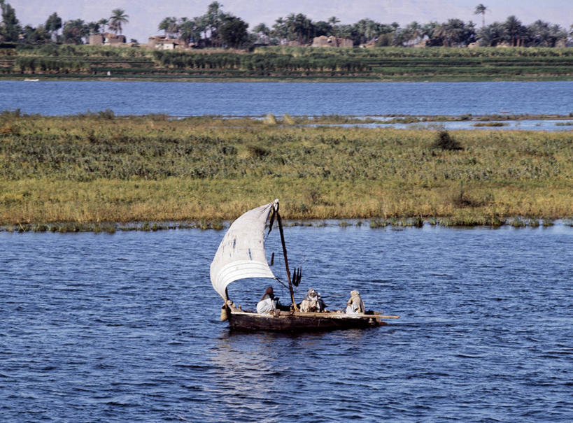 帆船,横图,室外,船,客轮,尼罗河,埃及,交通工具,帆,摄影,航海,中东,载具,埃及文化,三桅帆船,彩图,传统文化