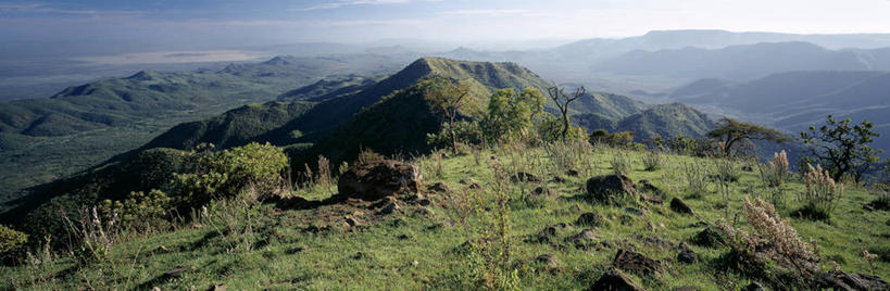 无人,横图,全景,室外,非洲,肯尼亚,地形,山谷,风景,摄影,巴林哥湖,彩图